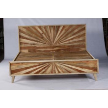 Hochwertiges Bett Design Möbel Holz Doppelbett